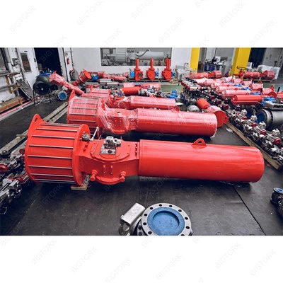 Actuator rotativ greu