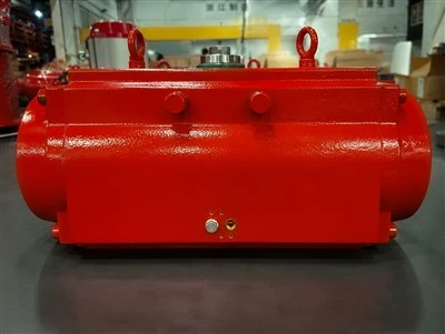 Actuator pneumatic cu cremalieră{-și-pinion simplu{0}}acțiune